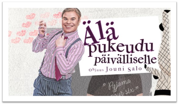 Kirkon alojen Keski-Suomen aluetoimikunta, teatteri-ilta, älä pukeudu päivälliselle